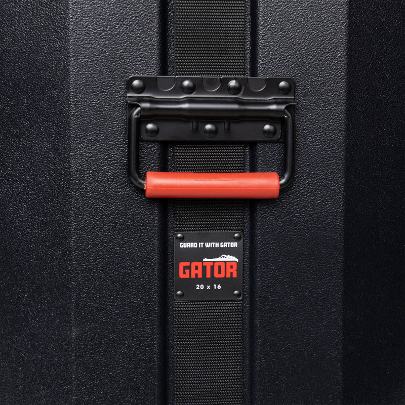Gator Grooves Roto-Molded Bass Drum Case with Padding (20 x 16")