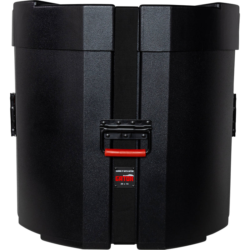 Gator Grooves Roto-Molded Bass Drum Case with Padding (20 x 18")