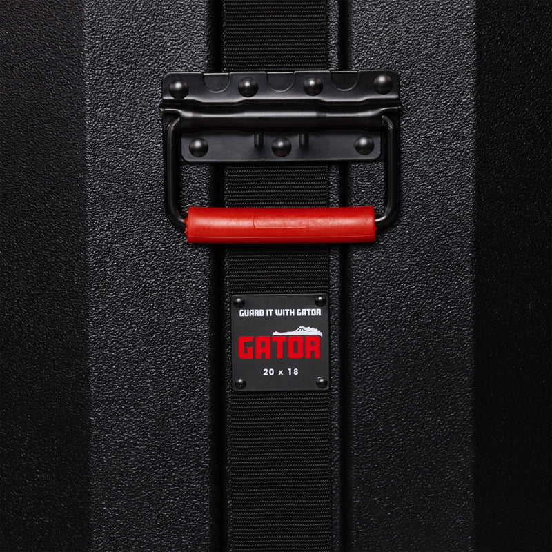 Gator Grooves Roto-Molded Bass Drum Case with Padding (20 x 18")