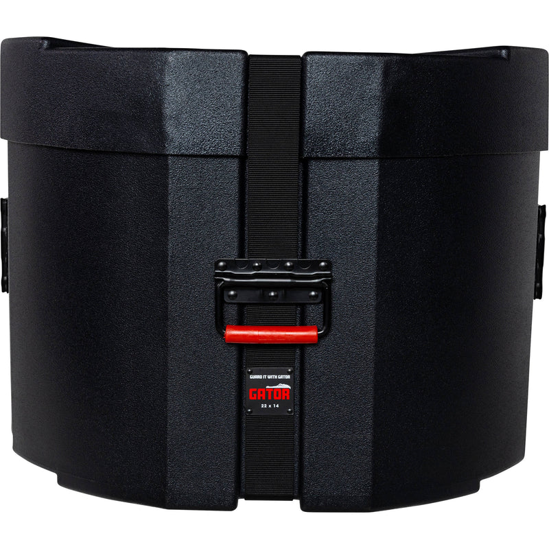 Gator Grooves Roto-Molded Bass Drum Case with Padding (22 x 14")