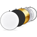 Neewer 5-in-1 Collapsible Light Reflector (12")