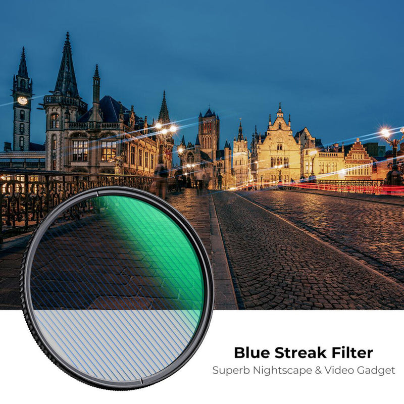 K&F Concept Nano-X Series Blue Streak Filter (52mm)