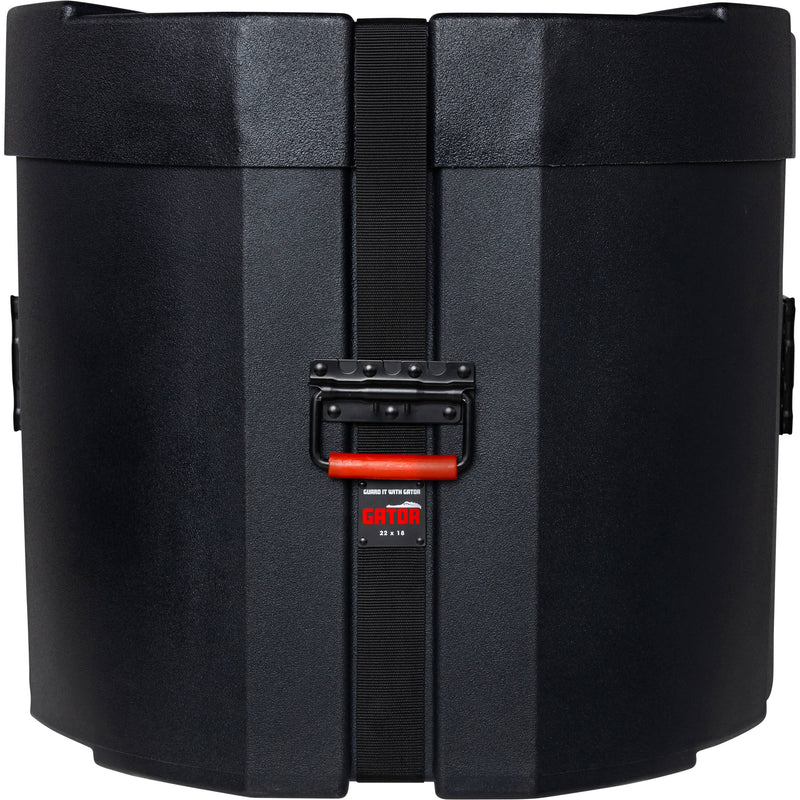 Gator Grooves Roto-Molded Bass Drum Case with Padding (22 x 18")