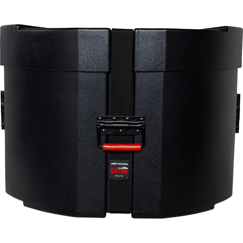 Gator Grooves Roto-Molded Bass Drum Case with Padding (24 x 14")