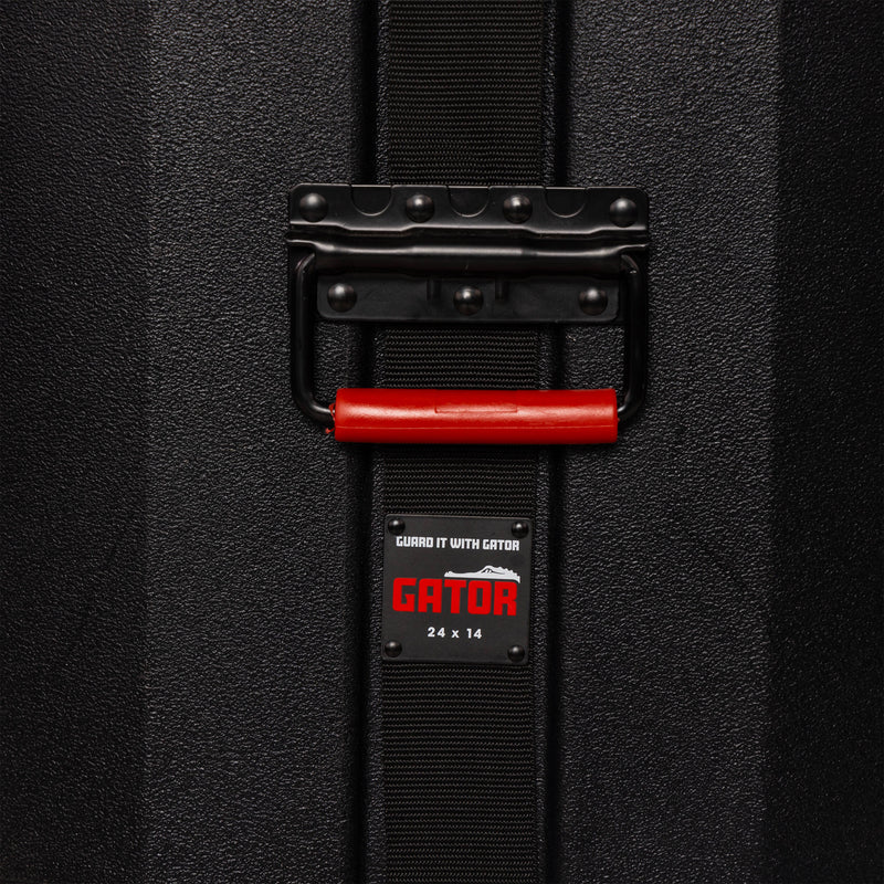 Gator Grooves Roto-Molded Bass Drum Case with Padding (24 x 14")