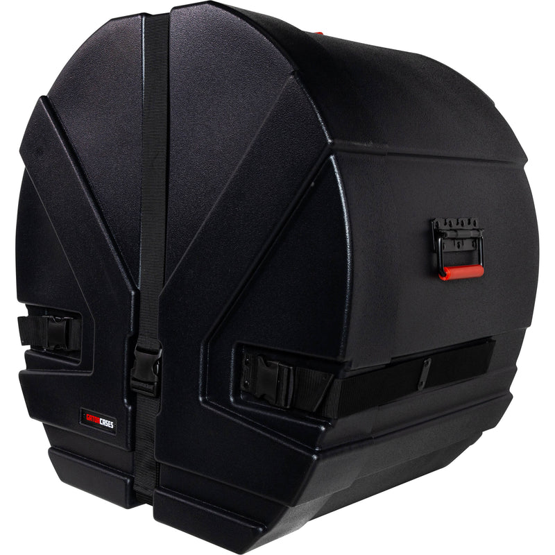Gator Grooves Roto-Molded Bass Drum Case with Padding (24 x 16")