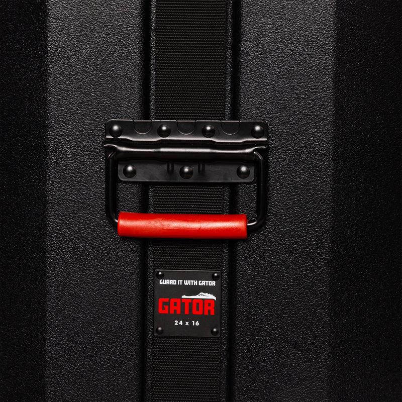 Gator Grooves Roto-Molded Bass Drum Case with Padding (24 x 16")