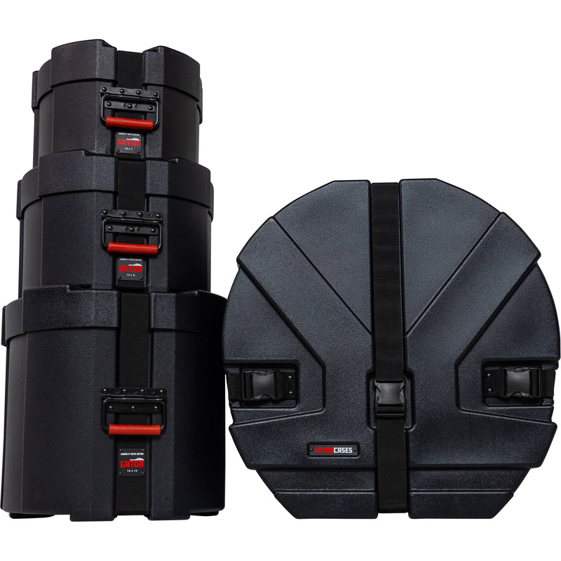 Gator Grooves Roto-Molded 4-Pack Jazz Fusion Drum Case