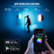 Neewer 26W RGB LED Light Bulb with Stands & Softboxes (2-Light Kit)