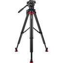 Sachtler flowtech 100 MS Carbon Fiber Tripod System with Cine 20 Fluid Head