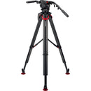 Sachtler flowtech 100 MS Carbon Fiber Tripod System with Cine 20 Fluid Head
