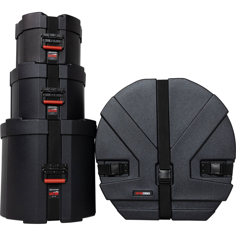 Gator Grooves Roto-Molded 4-Pack Rock Drum Case