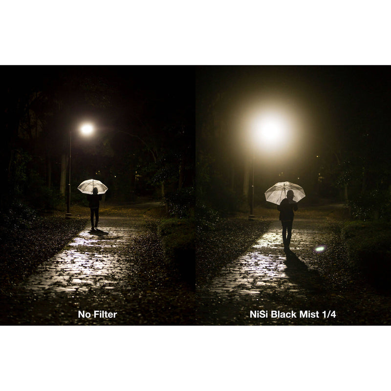 NiSi Black Mist 1/4 and 1/8 Filter Kit (55mm)