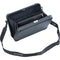 Aleon Aluminum Hard-Shell Cross-Body Bag (Large, Onyx)