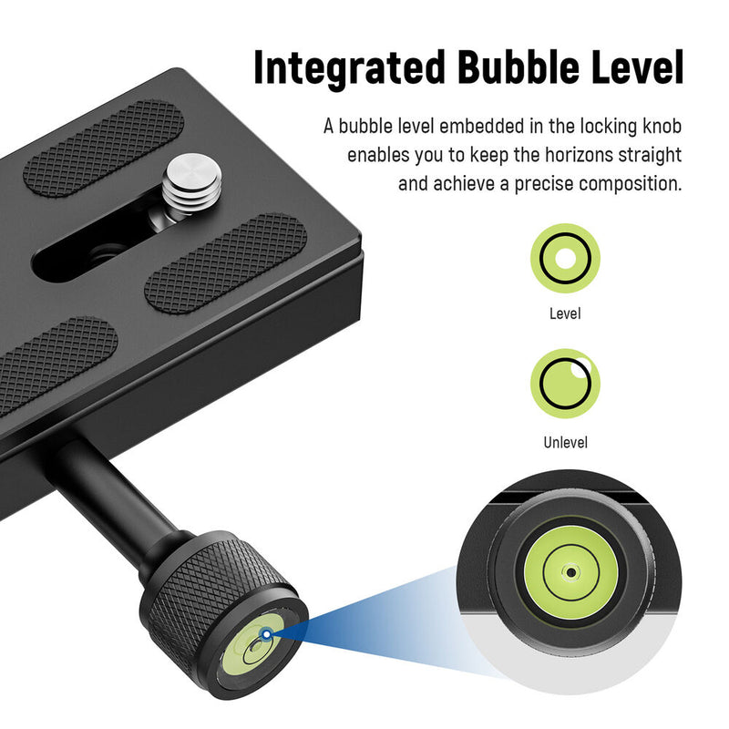 Neewer Quick Release Plate with Clamp Set (4.7")