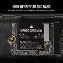 Corsair 2TB MP600 CORE MINI NVMe PCIe 4.0 M.2 Internal SSD