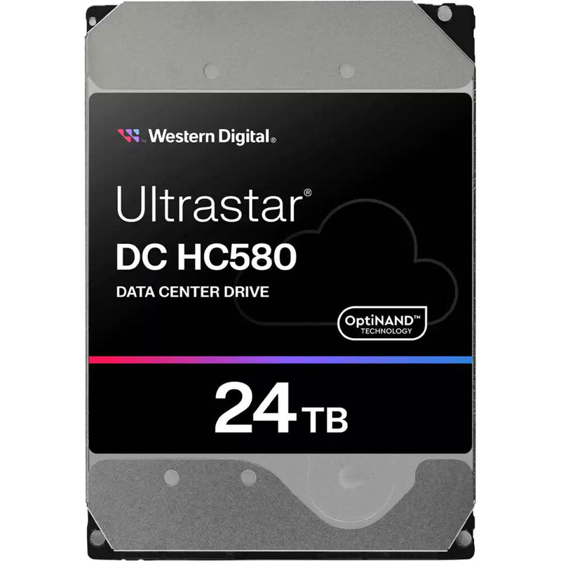 WD 24TB Ultrastar DC HC580 7200 rpm SATA III 3.5" Internal Data Center HDD