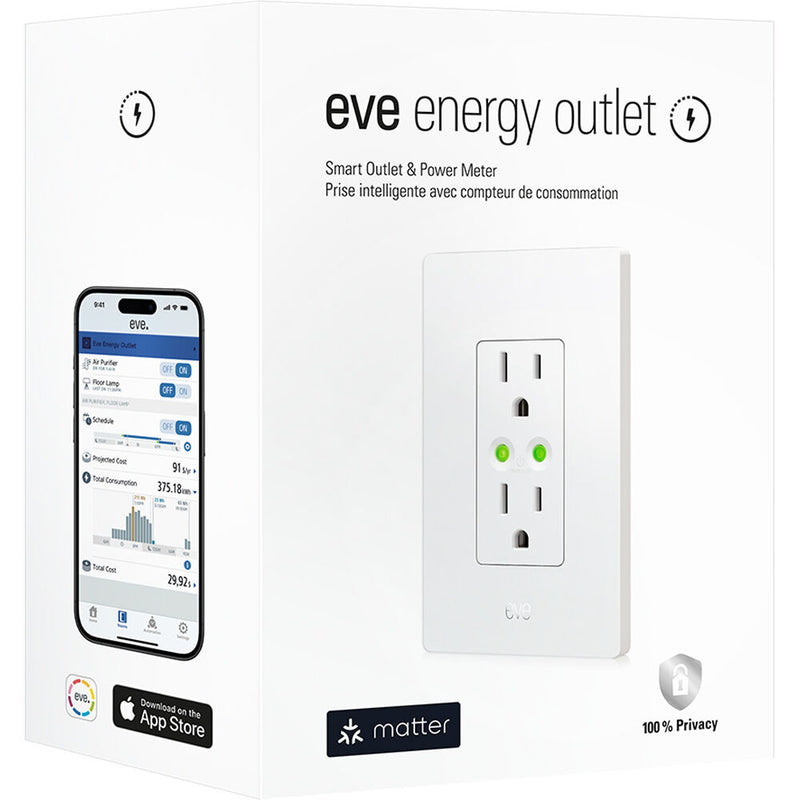 Eve Energy Outlet (Matter)