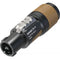 Neutrik NL2FXX-W-S Two-Pole speakON Connector (Brown)