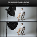 Neewer NS90P Deep Parabolic Softbox with Grid (35.4")