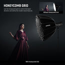 Neewer NS90P Deep Parabolic Softbox with Grid (35.4")