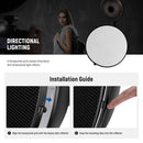 Neewer Beauty Dish with Diffuser and Honeycomb Grid (12")