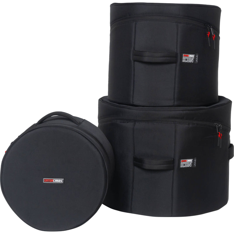Gator ICON Series Bop Drum Set Bag 3-Pack