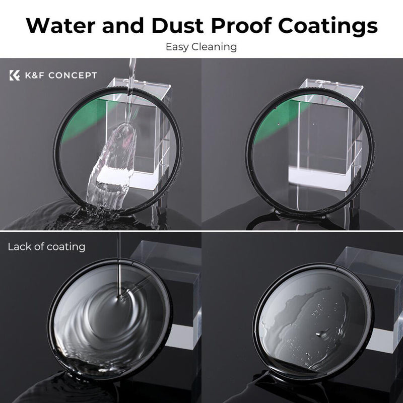 K&F Concept Nano-X Series MCUV & CPL Filter Kit (72mm)