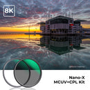 K&F Concept Nano-X Series MCUV & CPL Filter Kit (52mm)