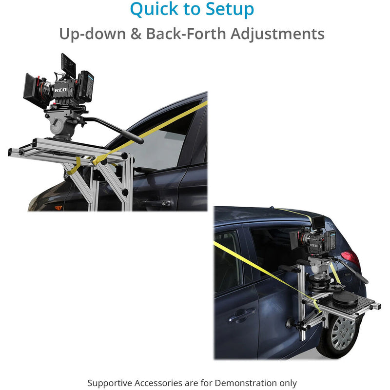Proaim Smart Car-Mounted Side Camera Tray Kit
