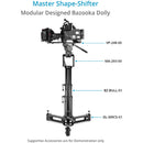 Proaim Marcus Camera Dolly with Euro/Elemac Bazooka Adapter Mount