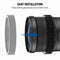 Neewer Seamless Follow Focus Gear Ring (75 to 77mm)