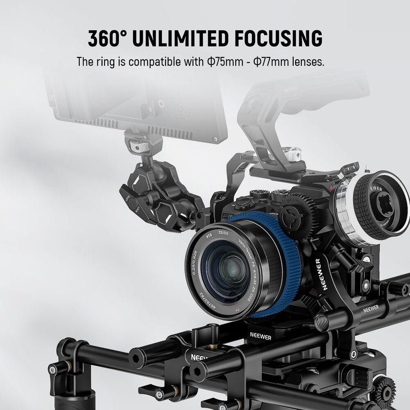 Neewer Seamless Follow Focus Gear Ring (75 to 77mm)