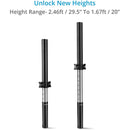 Proaim Height-Adjustable Telescoping Poles for Atlas Carts