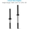 Proaim Height-Adjustable Telescoping Poles for Atlas Carts