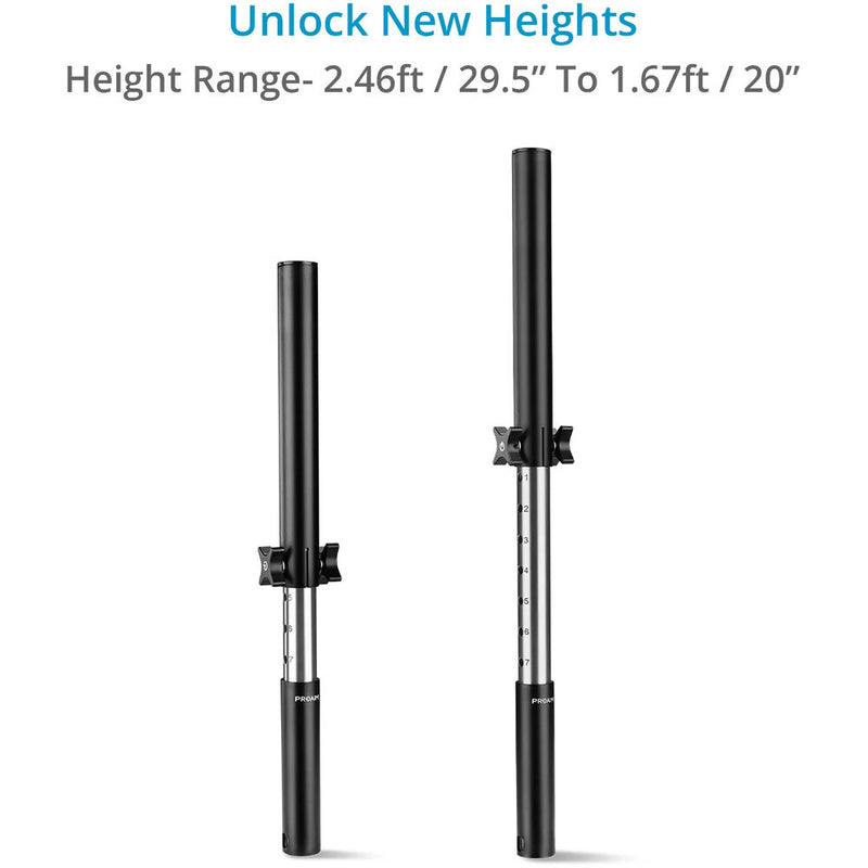 Proaim Height-Adjustable Telescoping Poles for Atlas Carts