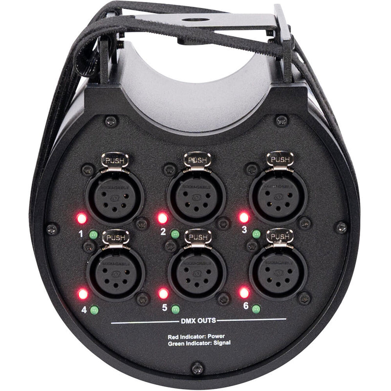 American DJ Data Distro 6 DMX/RDM Data Splitter