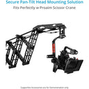 Proaim Pan/Tilt Head Mounting Plate for Scissor Crane