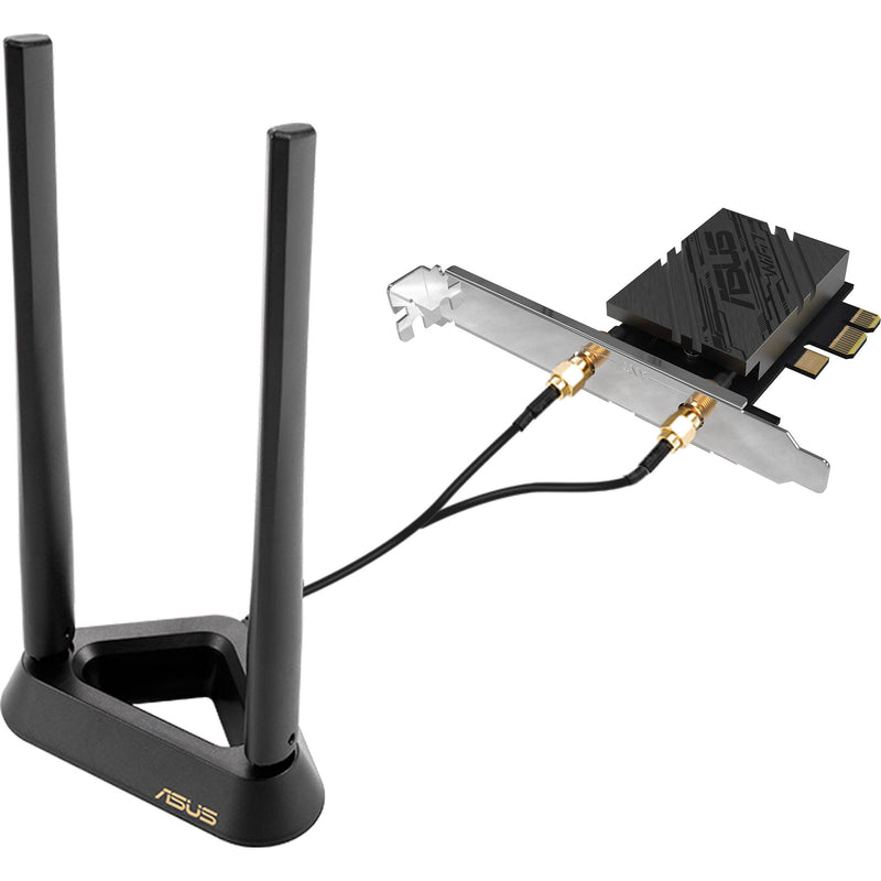 ASUS PCE-BE92BT Wi-Fi 7 PCIe Adapter with Magnetic Base
