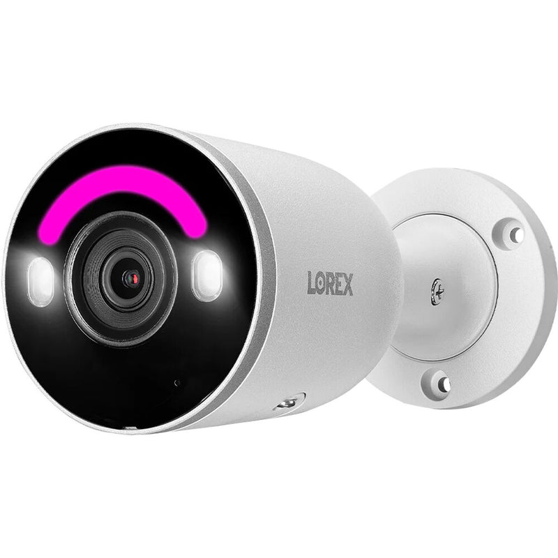 Lorex Fusion Series N847A62-8AB6-E 16-Channel 4K UHD NVR with 2TB HDD & Six 4K Smart Deterrence Bullet Cameras
