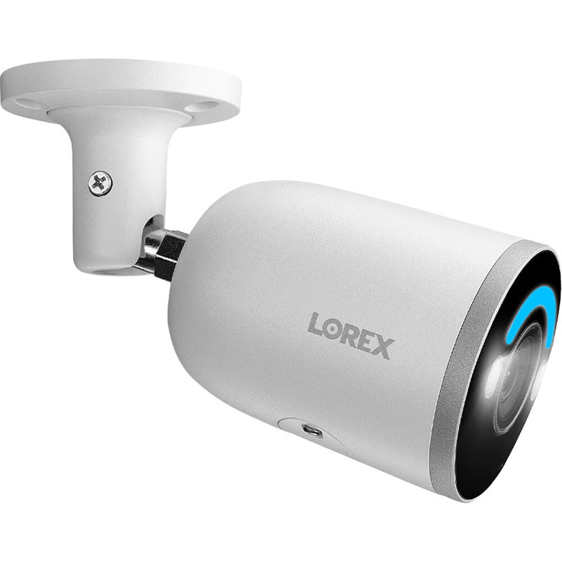 Lorex Fusion Series N847A62-8AB6-E 16-Channel 4K UHD NVR with 2TB HDD & Six 4K Smart Deterrence Bullet Cameras