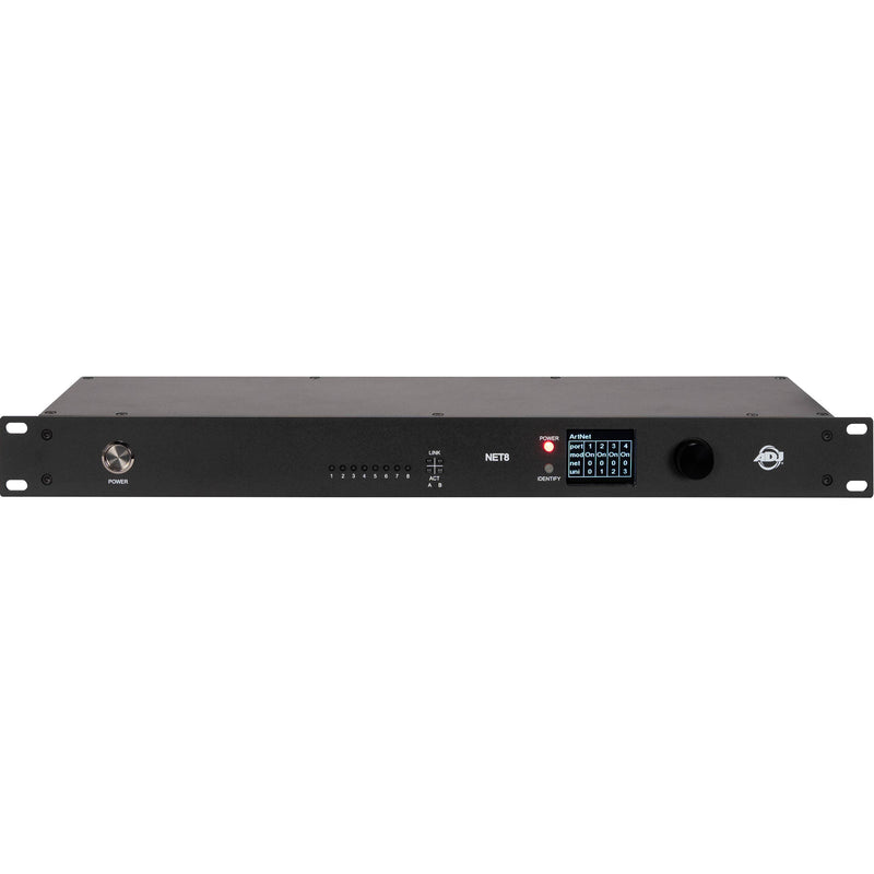 American DJ NET 8 DMX Over Ethernet Node (8-Port)