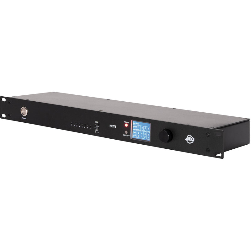 American DJ NET 8 DMX Over Ethernet Node (8-Port)