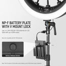 Neewer PS010E NP-F Battery Plate with Super Clamp