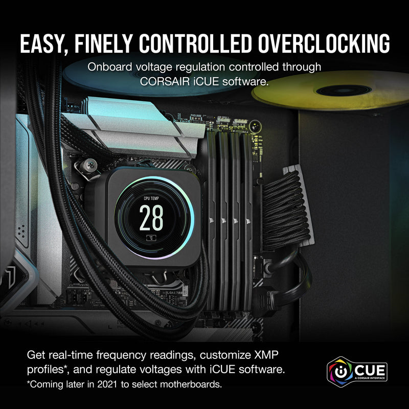 Corsair 32GB VENGEANCE DDR5 Memory Kit (2 x 16GB, Black)