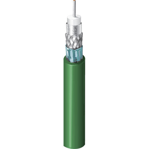 Belden 4731R UHD 4K 12G-SDI RG-11 14 AWG Coax Cable (1000', Military Green)