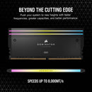 CORSAIR 64GB DOMINATOR TITANIUM RGB DDR5 6600 MT/s DIMM Memory Kit (2 x 32GB)