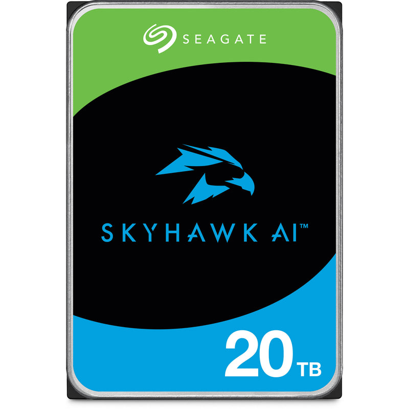 Seagate 20TB SkyHawk AI 7200 rpm SATA III 3.5" Internal Surveillance HDD