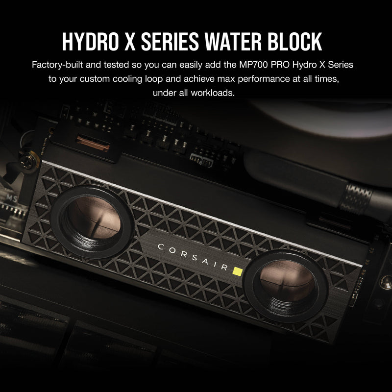 Corsair 2TB MP700 PRO NVMe PCIe 5.0 M.2 Internal SSD (Water Block)