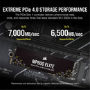 Corsair 1TB MP600 ELITE NVMe PCIe 4.0 M.2 Internal SSD